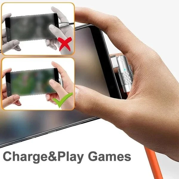 180 degree Rotating Fast Charge Cable