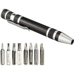 Multi-Bit Mini Screwdriver – Compact Repair Tool Made of Aluminum Alloy