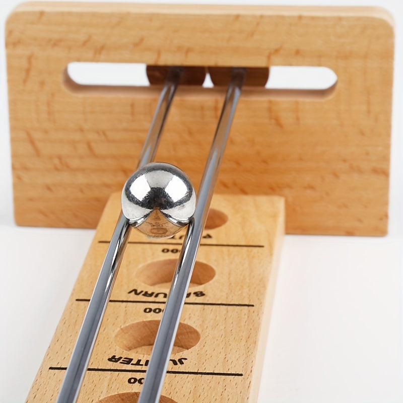 Skillful Wooden Sticks Game with Ball