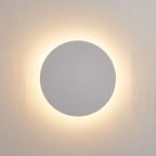 GlowNight Metal Round LED Wall Light