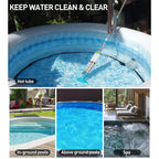US Standard - 3in1Cordless Rechargeable Powerful Motor Swimming Pool Vacuum Cleaner