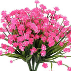 Artificial flowers outdoors