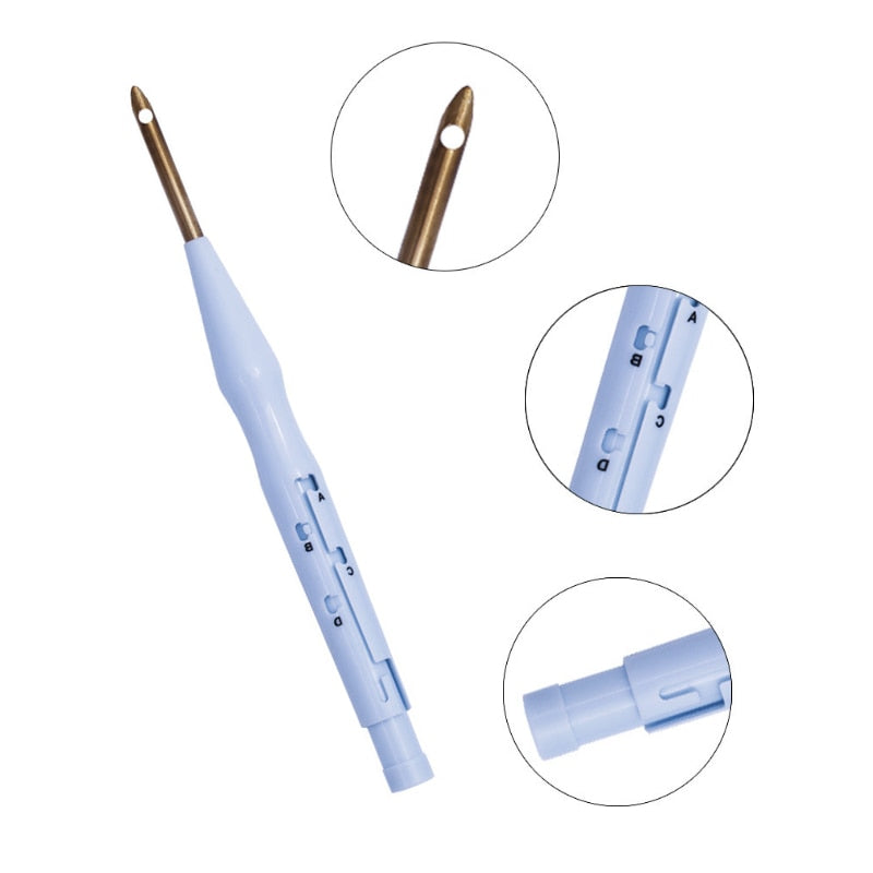 3D Embroidery Punch Needle Tool for Raised Textile Art