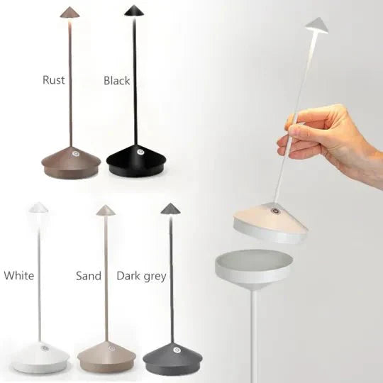 LumiZen Minimalist LED Table Lamp | Waterproof and Dimmable Wireless Lighting