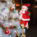 Climbing Santa
