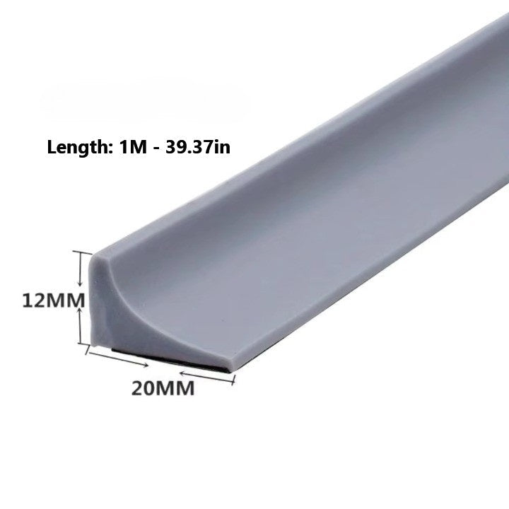 Bathroom Water Stopper Flexible Silicone Barrier