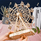 WoodCraft 3D Set - Creative Ferris Wheel Building