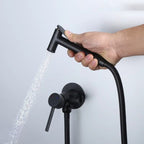 Always Clean Wall Mounted Bidet Spray Faucet Set