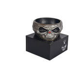 Halloween Candy Bowl – Motion Sensor Pumpkin Bowl with Skeleton Hand and Red Light Effects
