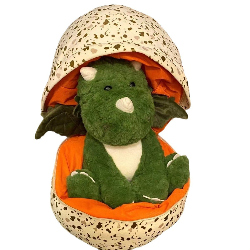 Plush Dinosaur + Eggshell - Small
