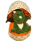 Plush Dinosaur + Eggshell - Small