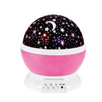 Ciaovie Romantic Night Lamp LED Projector Starry Sky