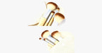 Mini 4-piece bamboo brush set