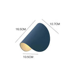Modern Colored LED Wall Light in Stylish Design