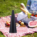 Compact outdoor fan against mosquitoes and flies – Mobile and battery-operated