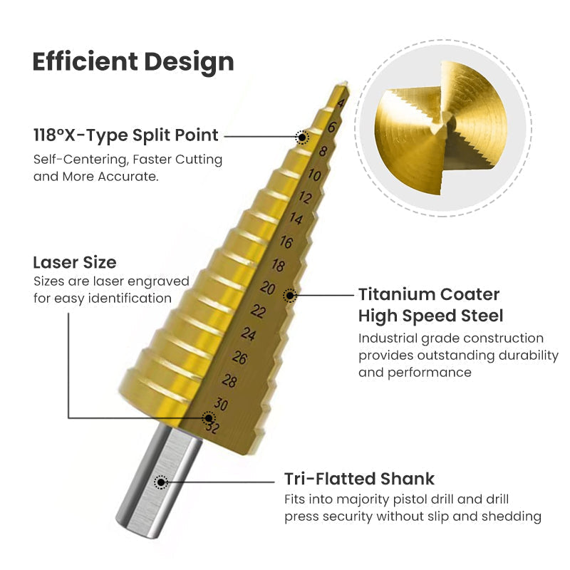 High-Speed Reibpagode Saw Tooth Set (6 Pieces)