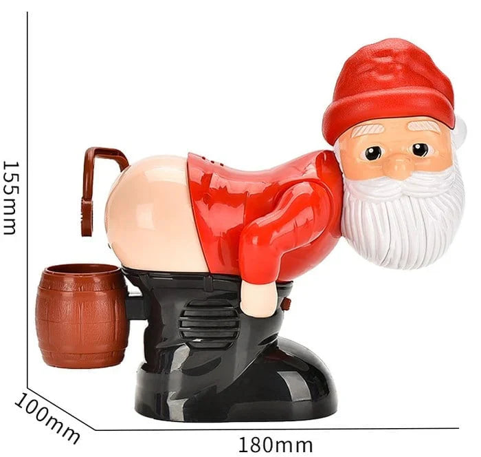 SillySanta - bubble figure for gag gifts and Christmas fun