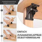 PowerKlapp Stabilization Angle — Put an end to wobbling and enjoy robust, powerful freedom for your furniture