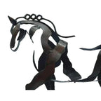 Horse Sculpture - AdonisMetal - Rustic Elegance - Timeless Decorative Piece