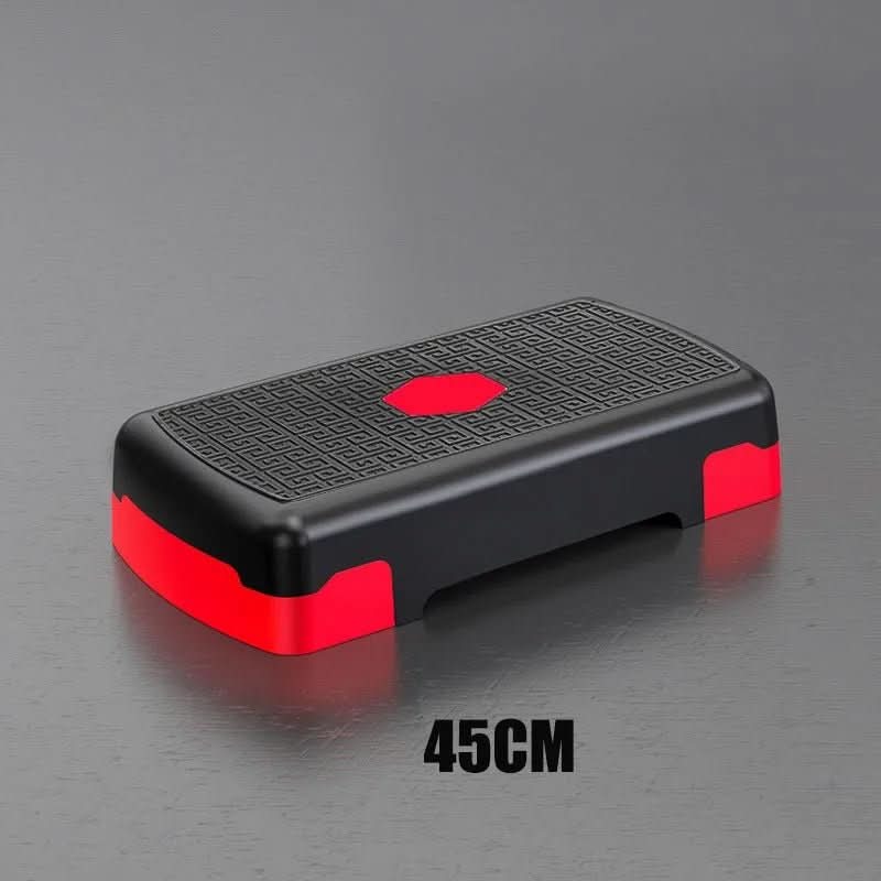 Adjustable fitness stepper for versatile home workouts