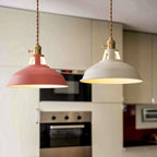 Colorful Dimmable Pendant Light Industrial Unique Style