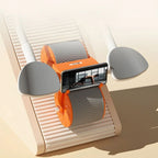 Ergonomic abdominal and core trainer for joint-friendly core training
