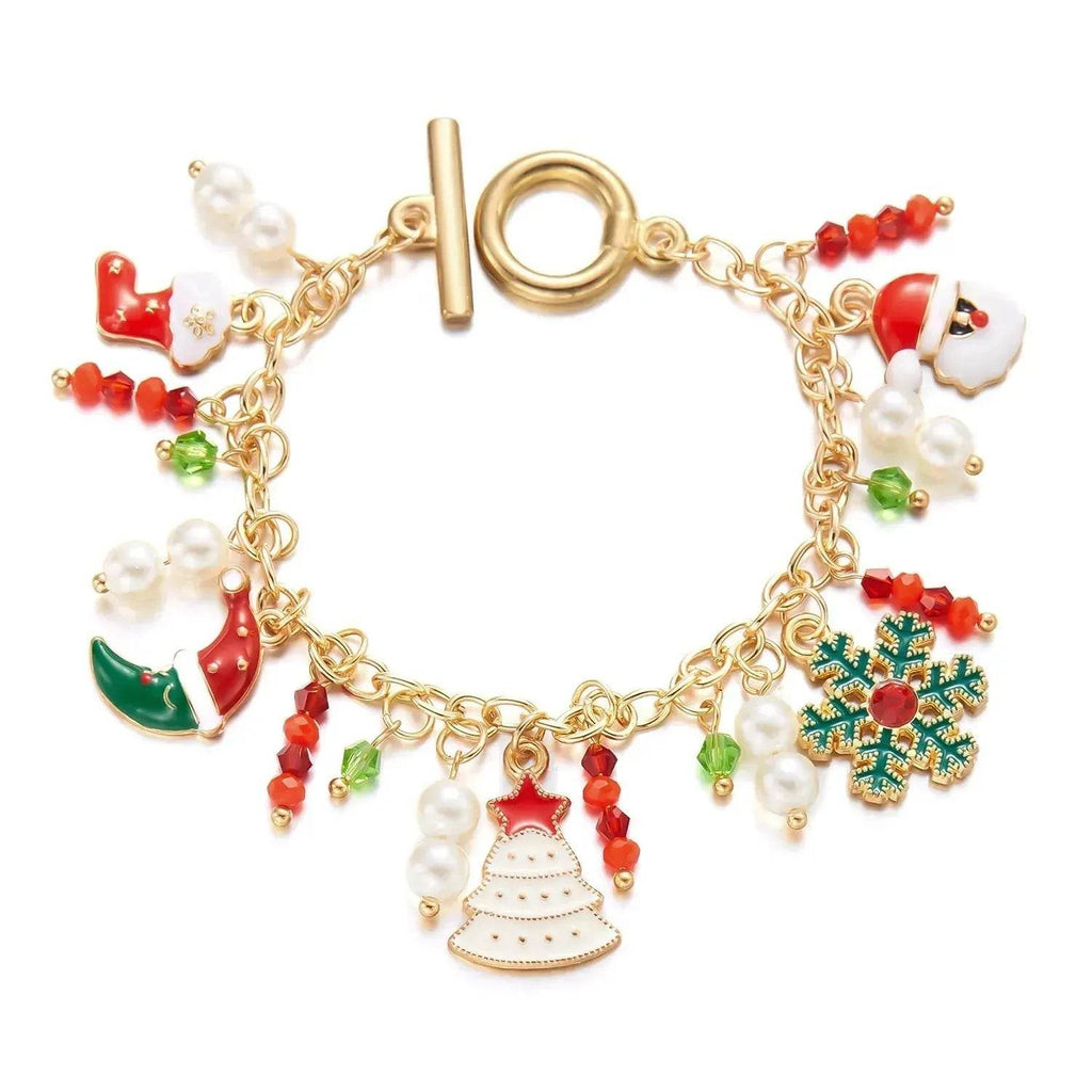 Christmas advent charm bracelet Nutcracker Charm Bracelet