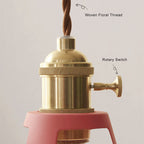Colorful Dimmable Pendant Light Industrial Unique Style