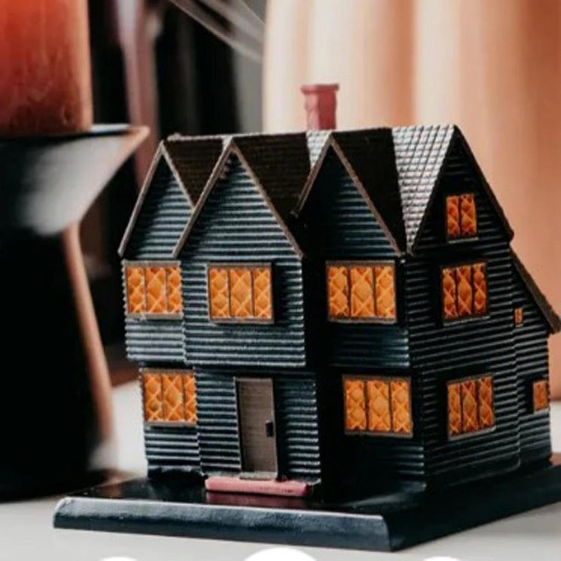Halloween Witch House Backflow Incense Burner