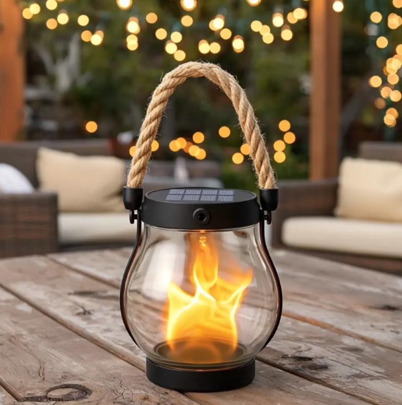 SolarGlowX — Create safe, magical nights filled with a real flame atmosphere without effort or risk