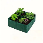 Planting bag with multiple compartments – Robust garden storage for plants and herbs