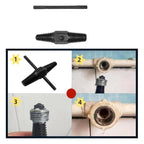 Precision Carbon Steel Screw Extractor Set