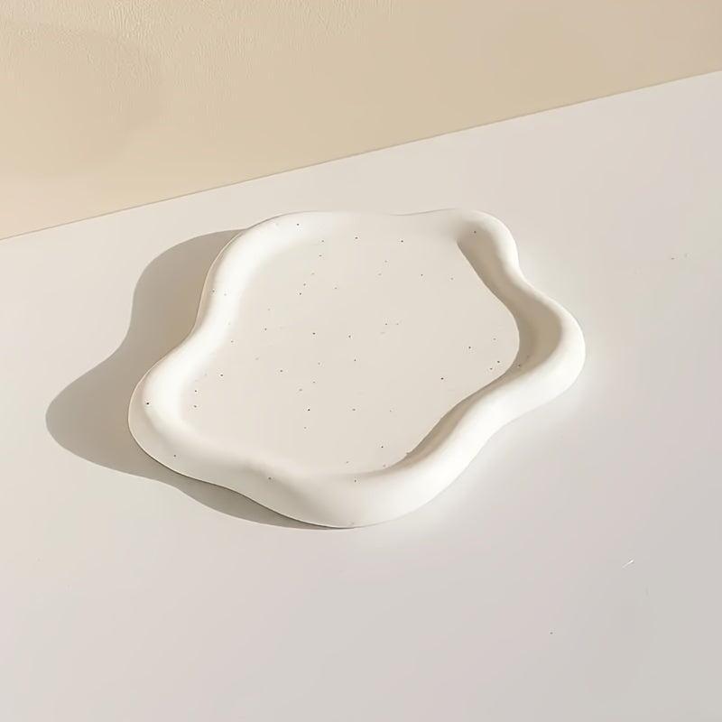 CloudTray - Playful Ceramic Jewelry Tray for Stylish Organization
