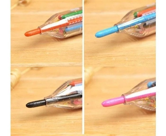 8-in-1 Colored Pencil for Kids – Compact, safe, versatile