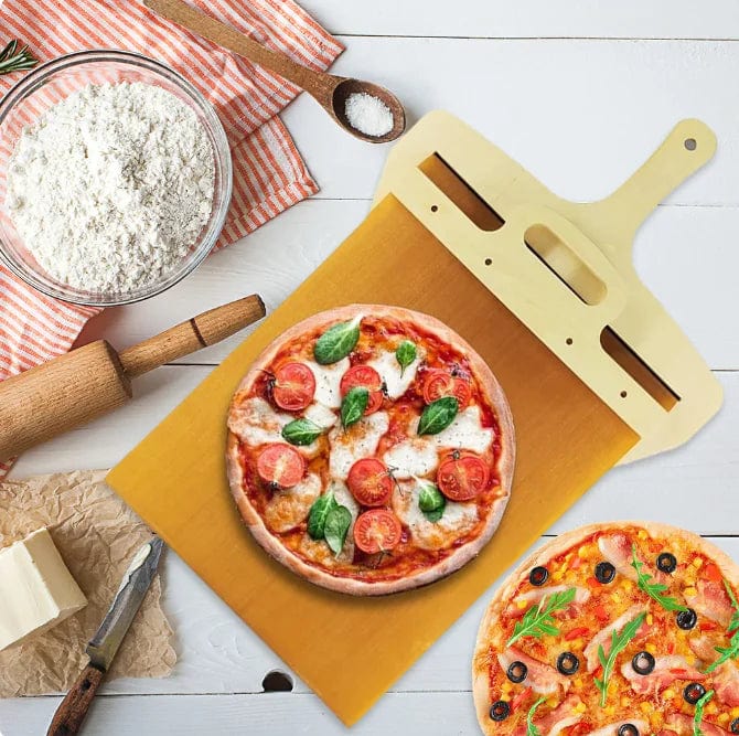 FlexiPizza Peel – Adjustable Pizza Shovel for Home