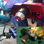 Steering wheel lock made of aluminum alloy