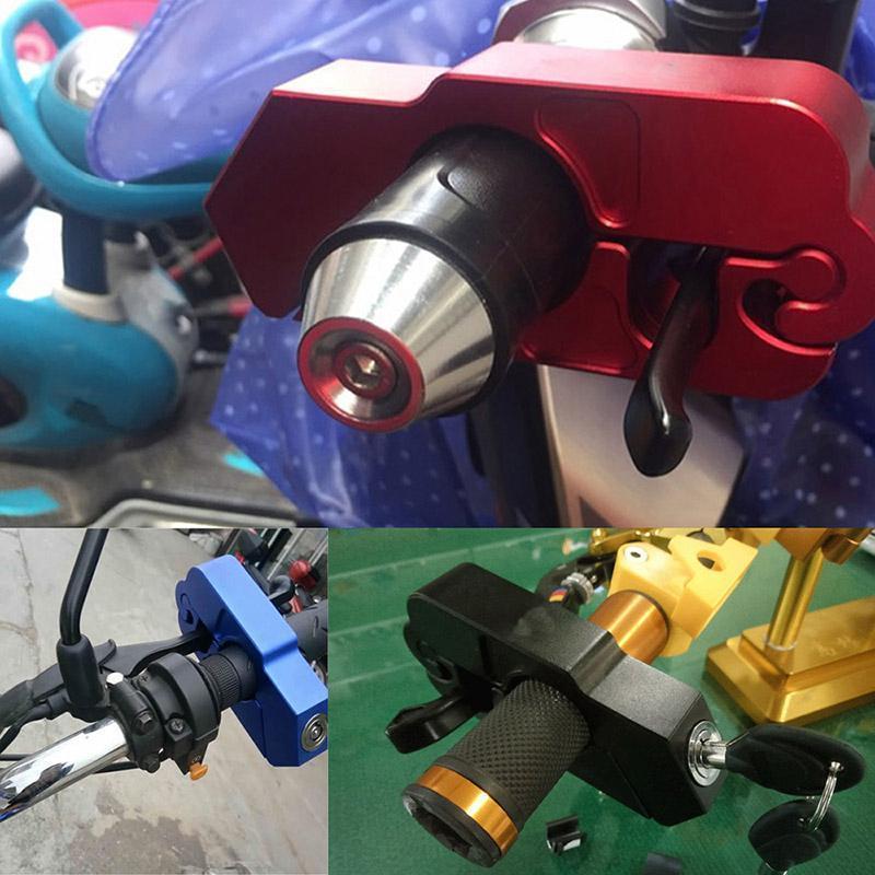 Steering wheel lock made of aluminum alloy