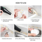 Kitchen waterproof mold band