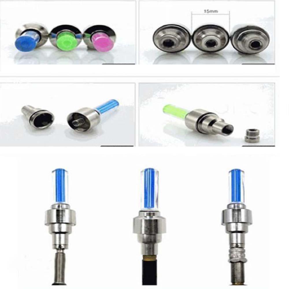 Premium LED Valve Caps for Wheels (2 pcs)
