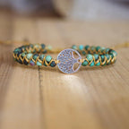 Handmade Bracelet Tree of Life Braided