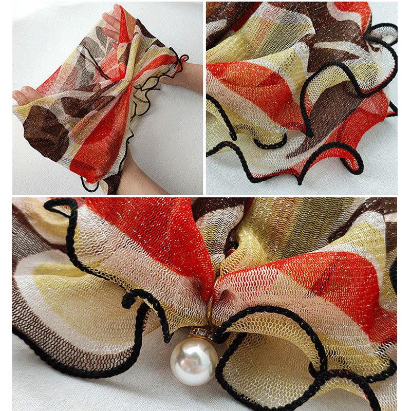 Beads Lace Variety Scarf