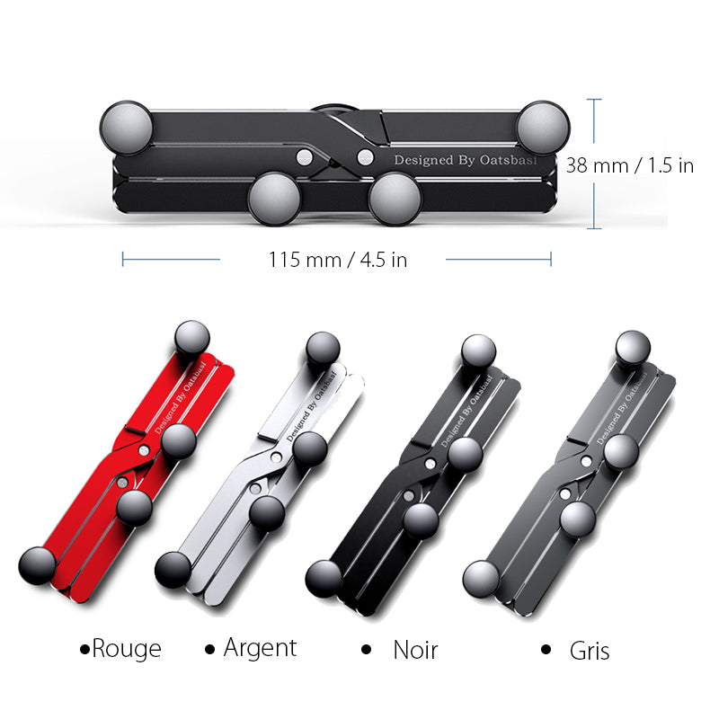Removable smartphone holder for car