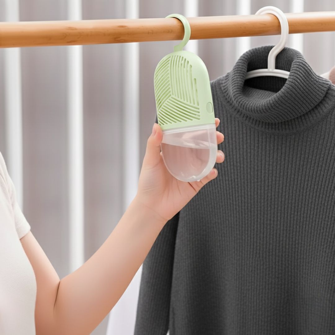 Stops Damp & Musty Smells – Transparent Water-View – Long-Lasting Freshness For Clothes Storage