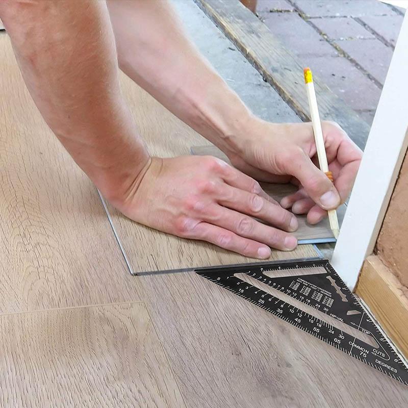 7/12 inch triangle carpenter square