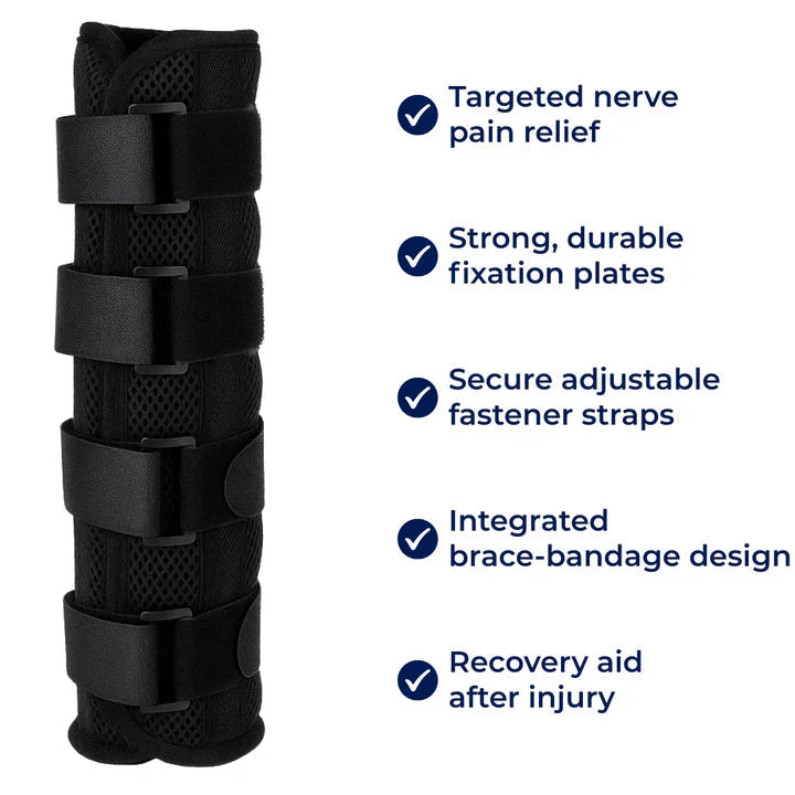 Prevents Ulnar Nerve Pain – Breathable Soft Immobiliser – Sleep Comfort – Faster Recovery Support