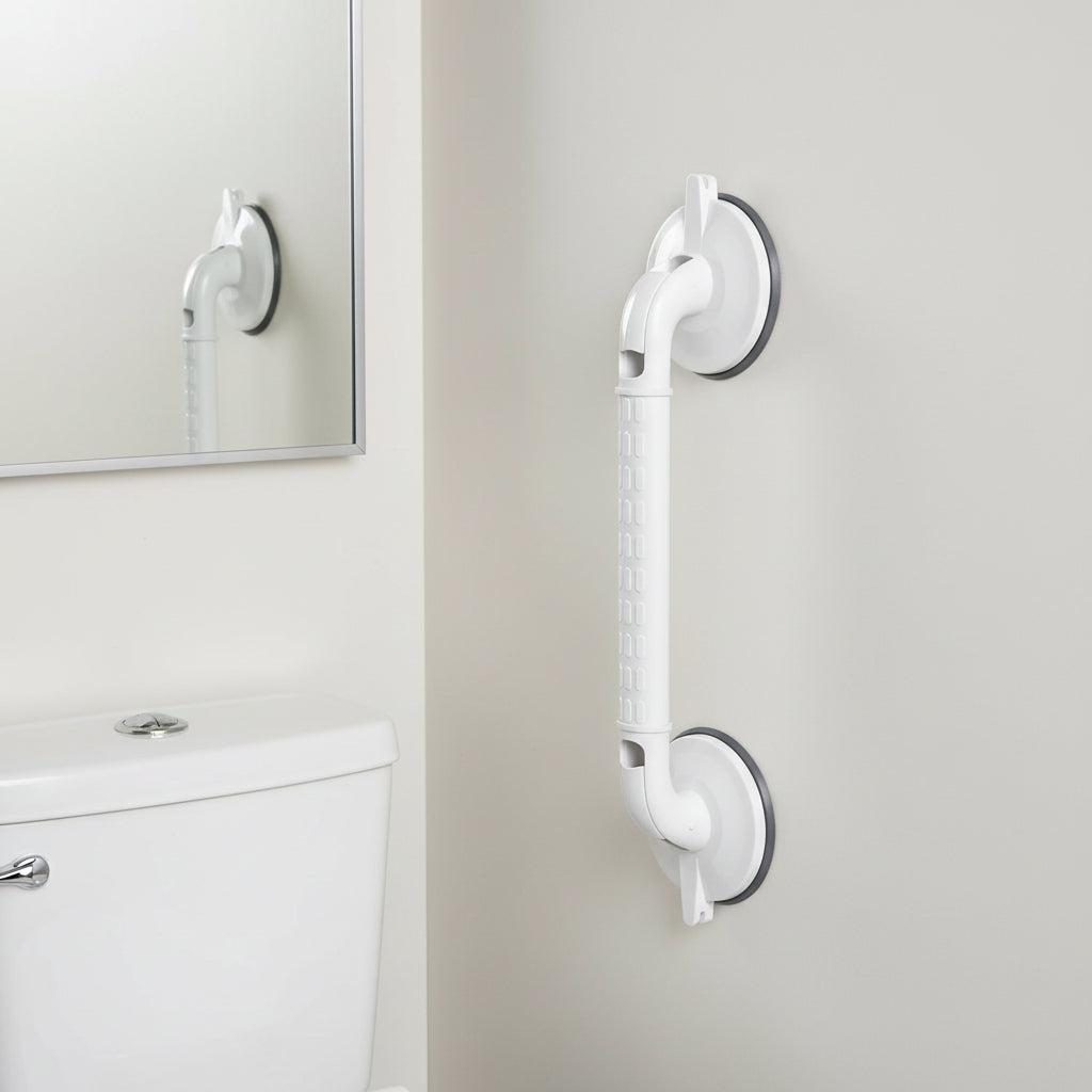 Adjustable Suction Bathroom Safety Handle – No Drill