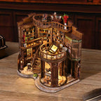 Dreamy Book Hall DIY Mini House Kit | DIY Miniature Kit