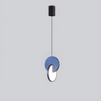 Round Scandinavian LED Pendant Lamp with Warm White Light for 10–15 m²