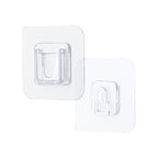 Double-sided adhesive hooks for the wall (5/10/20 sets)