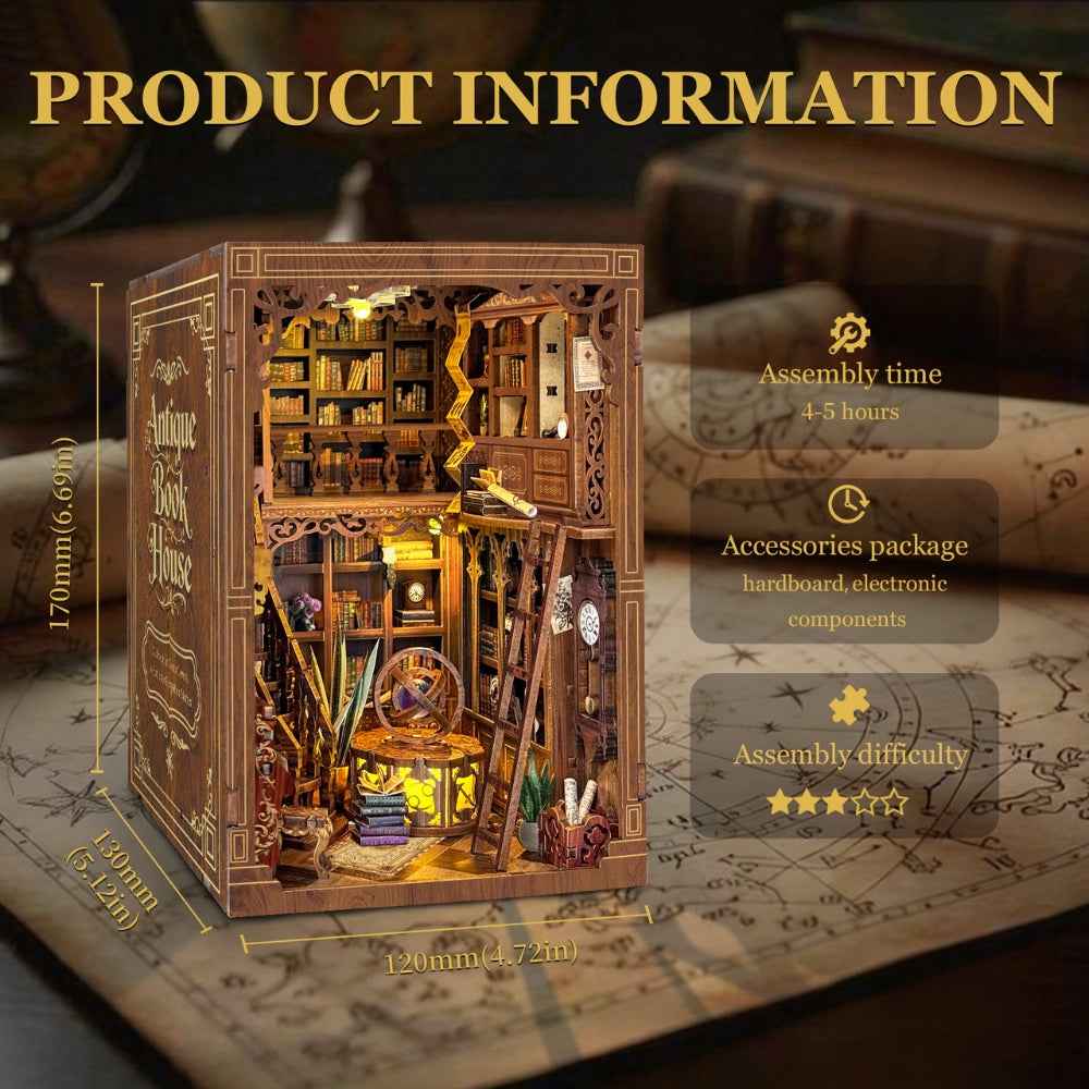 Myriad Books House DIY Book Nook Kit